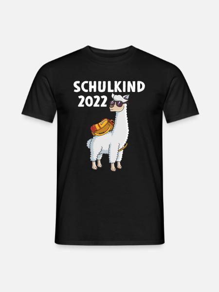 Écolier 2022 Lama - T-shirt homme - noir