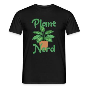 Plant Nerd Houseplant Plant Lover Calathea - T-shirt homme - noir - Devant - AI Model Male 178 light (178cm)
