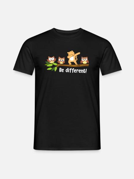 Be Different Lion Be You Autism Awareness Lion - Männer T-Shirt - Schwarz