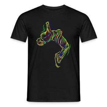 Parkour Backflip - Männer T-Shirt - Schwarz - Vorne - AI Model Male 178 light (178cm)