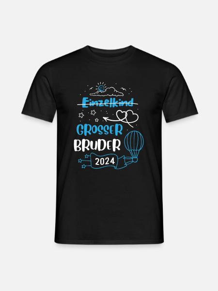 Großer Bruder 2024 - Männer T-Shirt - Schwarz