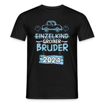 Großer Bruder 2024 - Männer T-Shirt - Schwarz - Vorne - AI Model Male 178 light (178cm)
