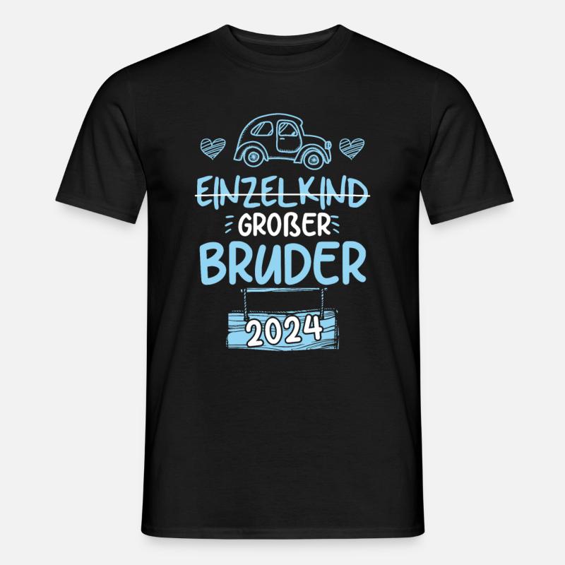 Großer Bruder 2024 Oldtimer - Männer T-Shirt - Schwarz
