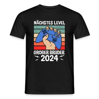 Next Level Big Brother 2024 - Men's T-Shirt - black - Front - AI Model Male 178 light (178cm)