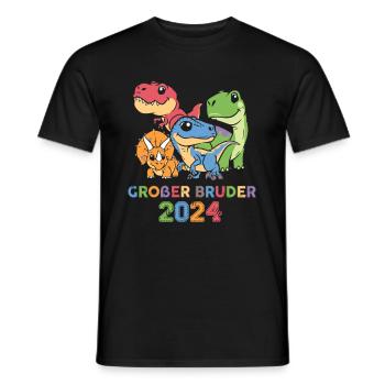 Big Brother 2024 - Men's T-Shirt - black - Front - AI Model Male 178 light (178cm)