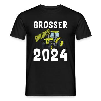 Big Brother 2024 - Men's T-Shirt - black - Front - AI Model Male 178 light (178cm)