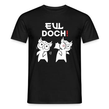 Eul Doch - Männer T-Shirt - Schwarz - Vorne - AI Model Male 178 light (178cm)