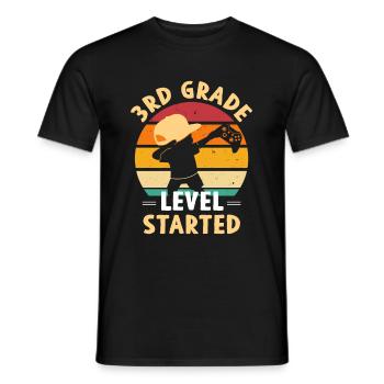 Gamer de Dabbing de 3ème Classe - T-shirt homme - noir - Devant - AI Model Male 178 light (178cm)