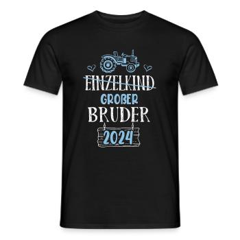 Big Brother 2024 - Men's T-Shirt - black - Front - AI Model Male 178 light (178cm)