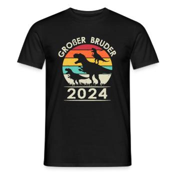 Big Brother 2024 - Men's T-Shirt - black - Front - AI Model Male 178 light (178cm)