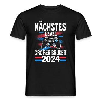 Next Level Big Brother 2024 - Men's T-Shirt - black - Front - AI Model Male 178 light (178cm)