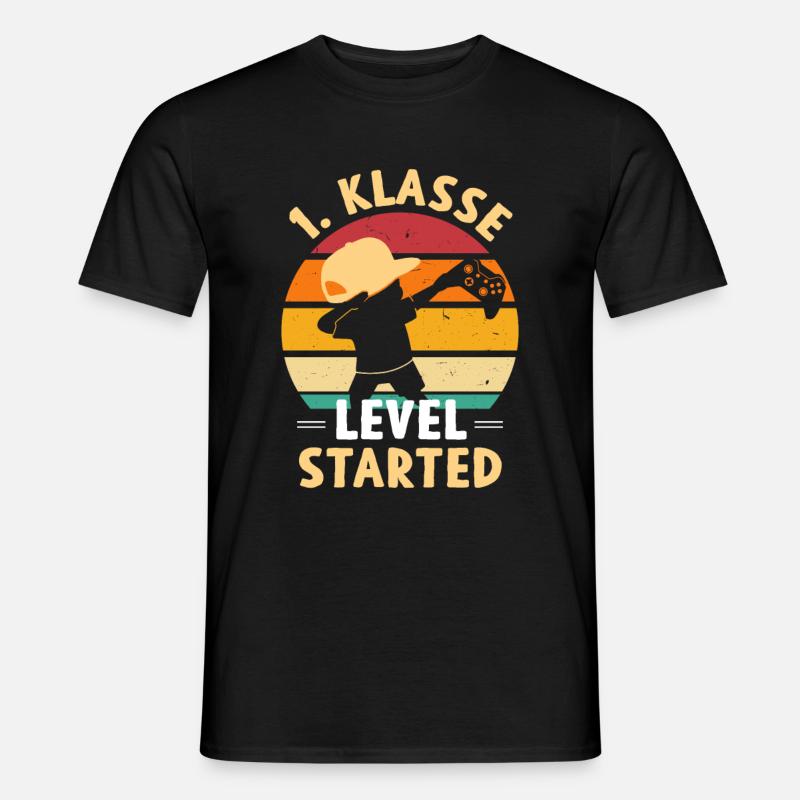 1st Class Level Started - Men's T-shirt - black