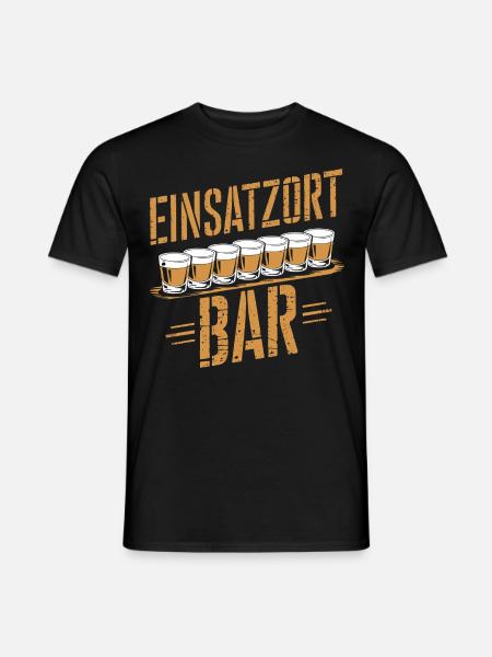 Location Bar - Men's T-Shirt - black