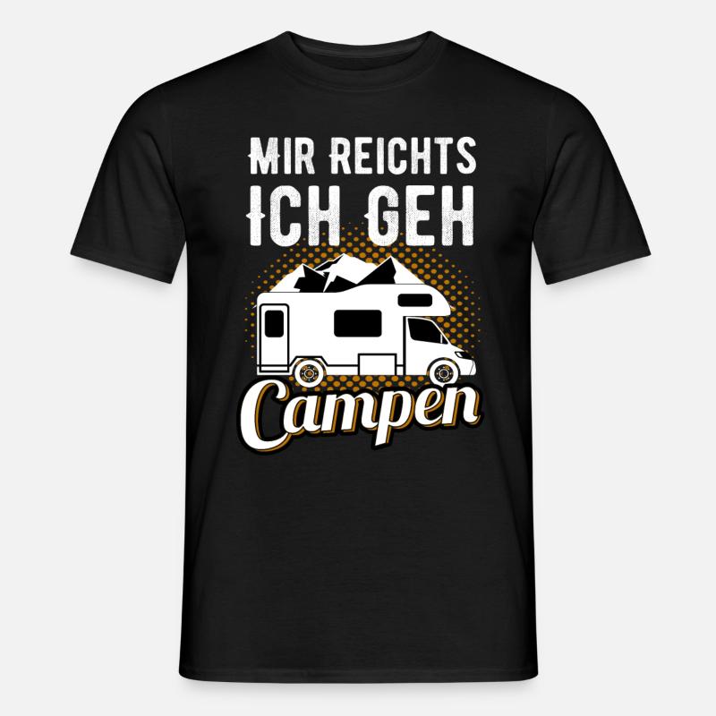 Camper - Männer T-Shirt - Schwarz