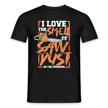 Cadeau de forêt de hache de bûcheron - T-shirt homme - noir - Devant - AI Model Male 178 light (178cm)