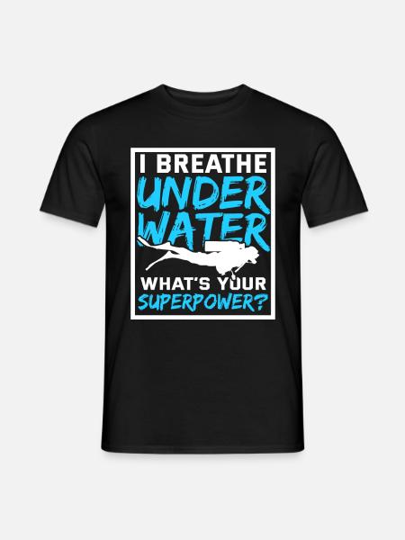 Scuba Diving - Men's T-Shirt - black