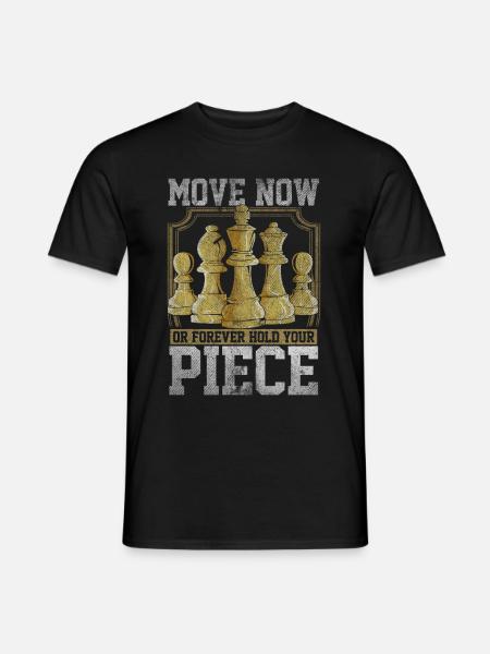 Échecs échecs jeu de société échecs - T-shirt homme - noir