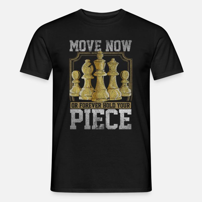 Échecs échecs jeu de société échecs - T-shirt homme - noir