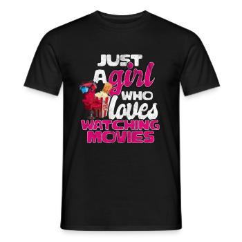 Film - T-shirt homme - noir - Devant - AI Model Male 178 light (178cm)
