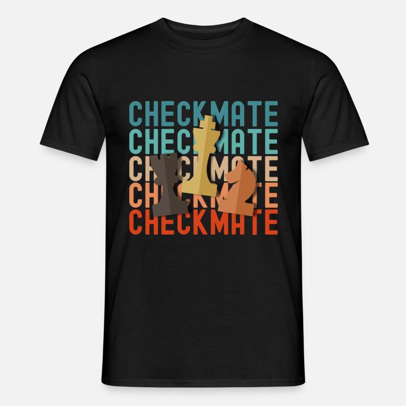Schach - Männer T-Shirt - Schwarz