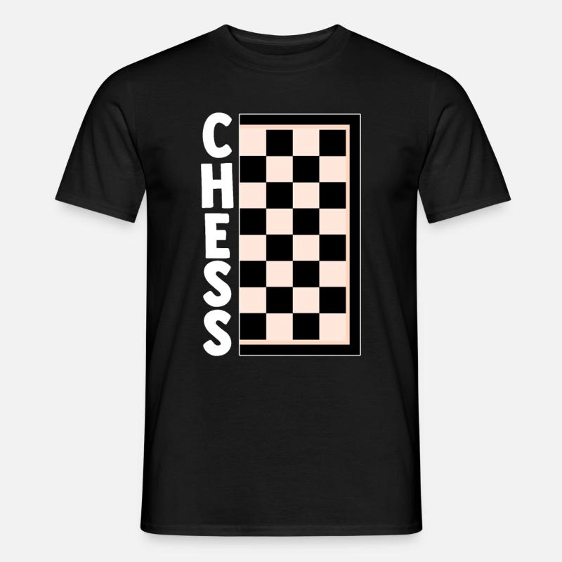 schach - Männer T-Shirt - Schwarz