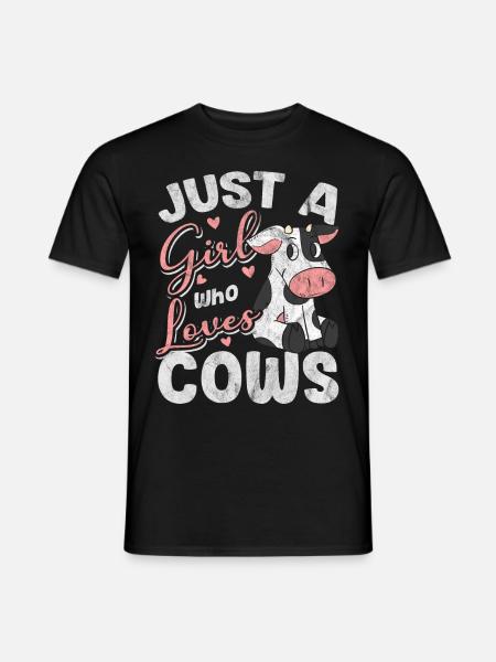 Vache - T-shirt homme - noir