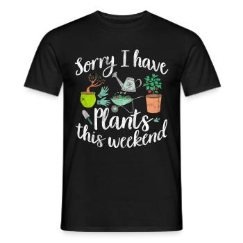 jardinier - T-shirt homme - noir - Devant - AI Model Male 178 light (178cm)