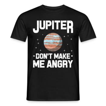 astronomy - Men's T-Shirt - black - Front - AI Model Male 178 light (178cm)