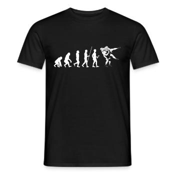 Lutte - T-shirt homme - noir - Devant - AI Model Male 178 light (178cm)