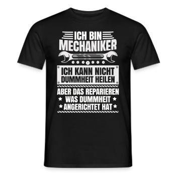 Cadeau de mécanique pour la visseuse de voiture mécatronicien - T-shirt homme - noir - Devant - AI Model Male 178 light (178cm)