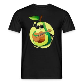 Avocado - T-shirt homme - noir - Devant - AI Model Male 178 light (178cm)