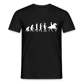 Islandpferd Tshirt Tölt Sprüche Islandpony Isi - Männer T-Shirt - Schwarz - Vorne - AI Model Male 178 light (178cm)