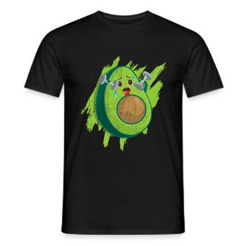 Avocado - T-shirt homme - noir - Devant - AI Model Male 178 light (178cm)