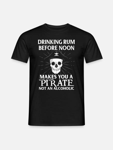 Pirates Matelot pirates pirates navire bateau enfant - T-shirt homme - noir