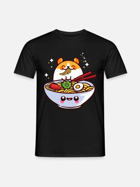 ramen - Men's T-Shirt - black