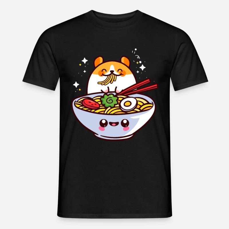 Ramen - Männer T-Shirt - Schwarz