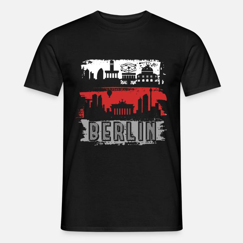 Berlin - Männer T-Shirt - Schwarz