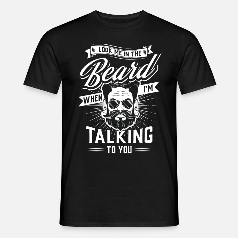 Bart - Männer T-Shirt - Schwarz