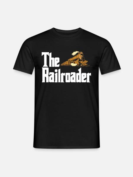 Railroad - Men's T-Shirt - black