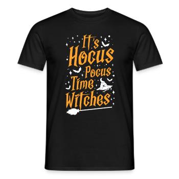 Witch - Men's T-Shirt - black - Front - AI Model Male 178 light (178cm)