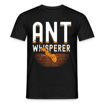 Ant Insect Gift Nature Vermin Bug Ant - Men's T-Shirt - black - Front - AI Model Male 178 light (178cm)