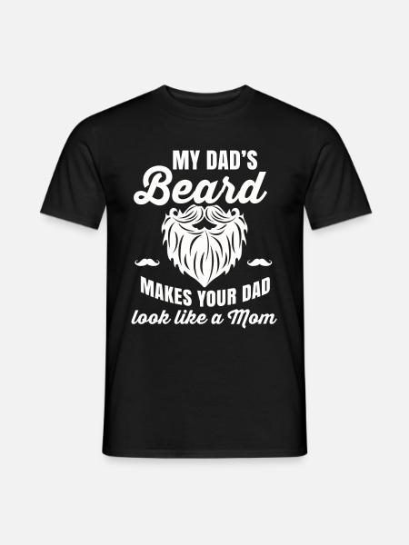 Beard - Men's T-Shirt - black