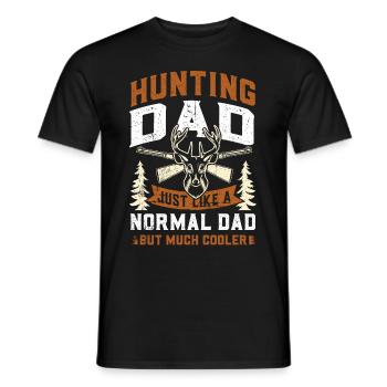 Chasser - T-shirt homme - noir - Devant - AI Model Male 178 light (178cm)