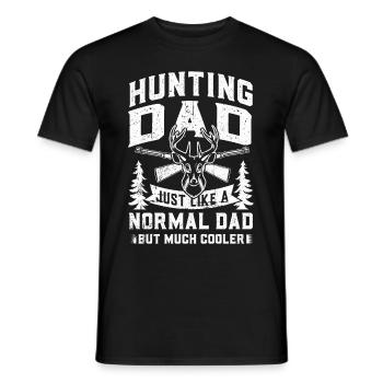 Chasser - T-shirt homme - noir - Devant - AI Model Male 178 light (178cm)