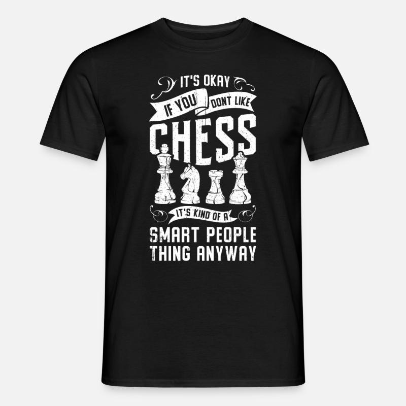 Schach - Männer T-Shirt - Schwarz