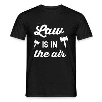 Lawyer Law Lawyer Judge Lawyer Law Firm - Men's T-Shirt - black - Front - AI Model Male 178 light (178cm)