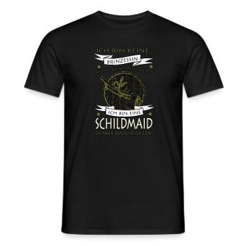 Geschenk Viking Walhalla Wikinger göttervater - Männer T-Shirt - Schwarz - Vorne - AI Model Male 178 light (178cm)