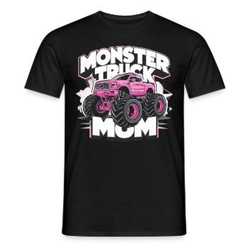 Monster Truck Mom für Frauen und Mädchen - Männer T-Shirt - Schwarz - Vorne - AI Model Male 178 light (178cm)