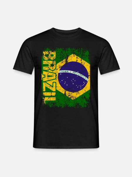 Brazil - Men's T-Shirt - black