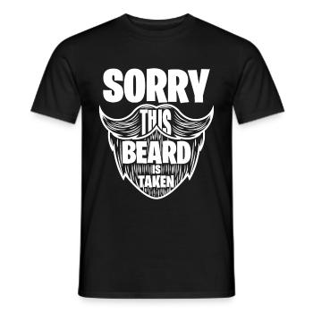 Cadeau barbe barbe barbe porteur barbu - T-shirt homme - noir - Devant - AI Model Male 178 light (178cm)